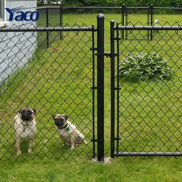 Top sale 8G 9G 12G Decorative chain link fence 6ft 8ft farm fence cheap chain link dog kennels