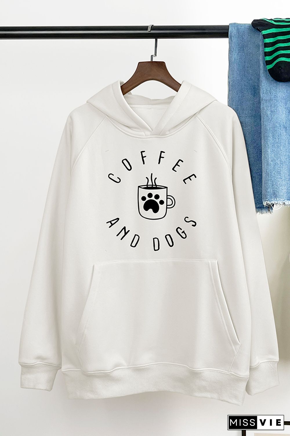 Coffee and Dogs Sweatshirt Wholesale