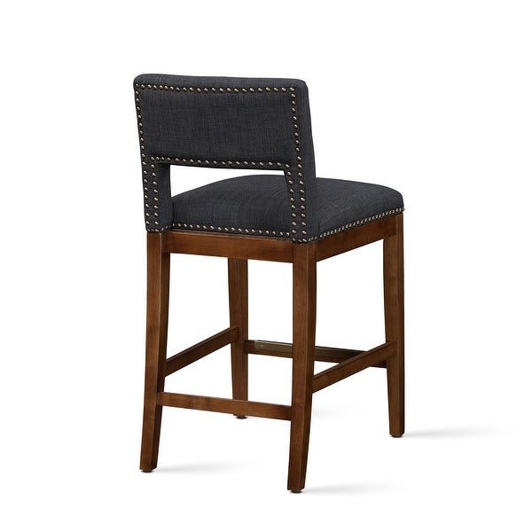 Robbins Dark Grey Counter Stool by Greyson Living