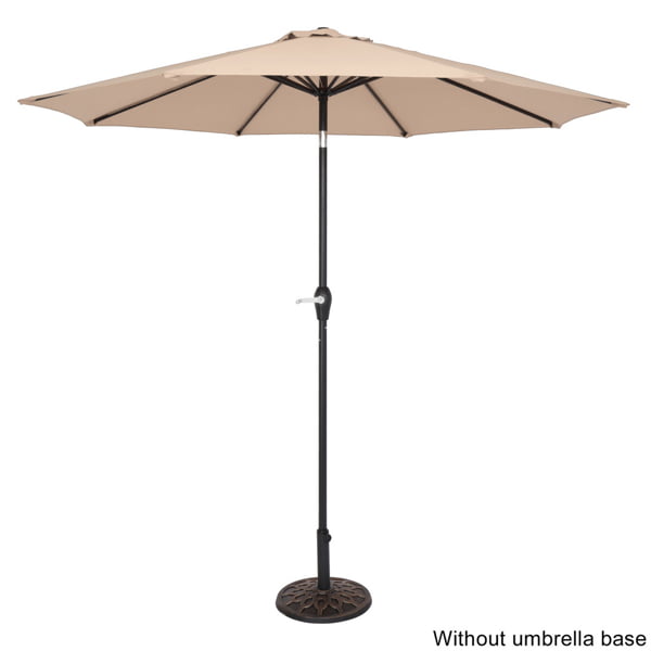 9FT Outdoor Central  Market Patio Umbrella Waterproof Folding Sunshade Without Umbrella base