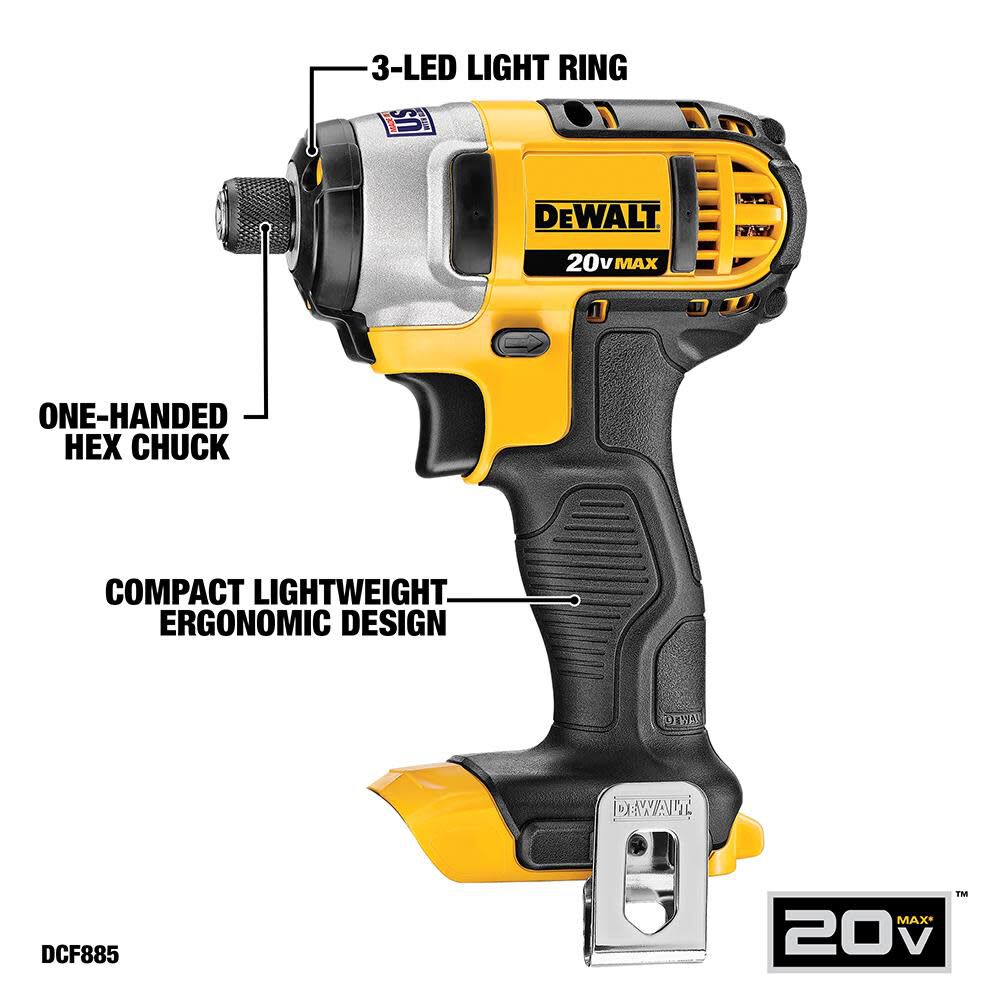 DW 20V MAX 5 Tool Combo Kit DCK590L2 from DW