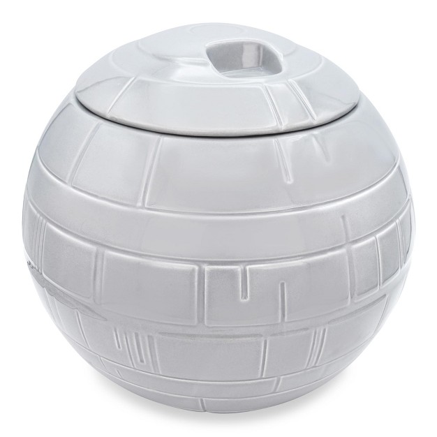 Ukonic Star Wars Death Star Ceramic Cookie Jar Container 9 75 Inches Tall