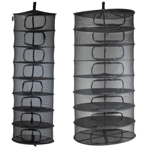 Grower's Edge Dry Rack Enclosed w/ Zipper Opening - 2 ft