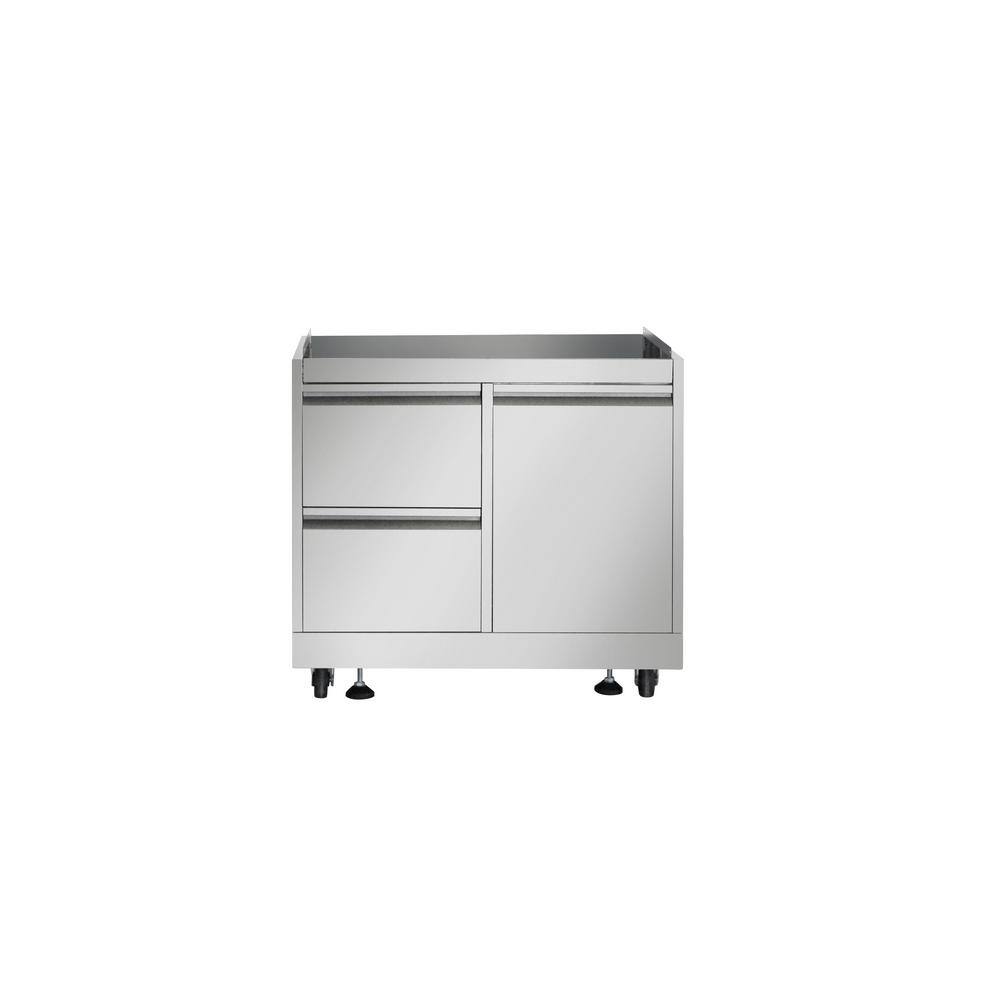 Thor Kitchen Stainless Steel Outdoor Grill Cabinet with Single Door (32.1 in. W x 25 in. D x 38 in. H) MK03SS304