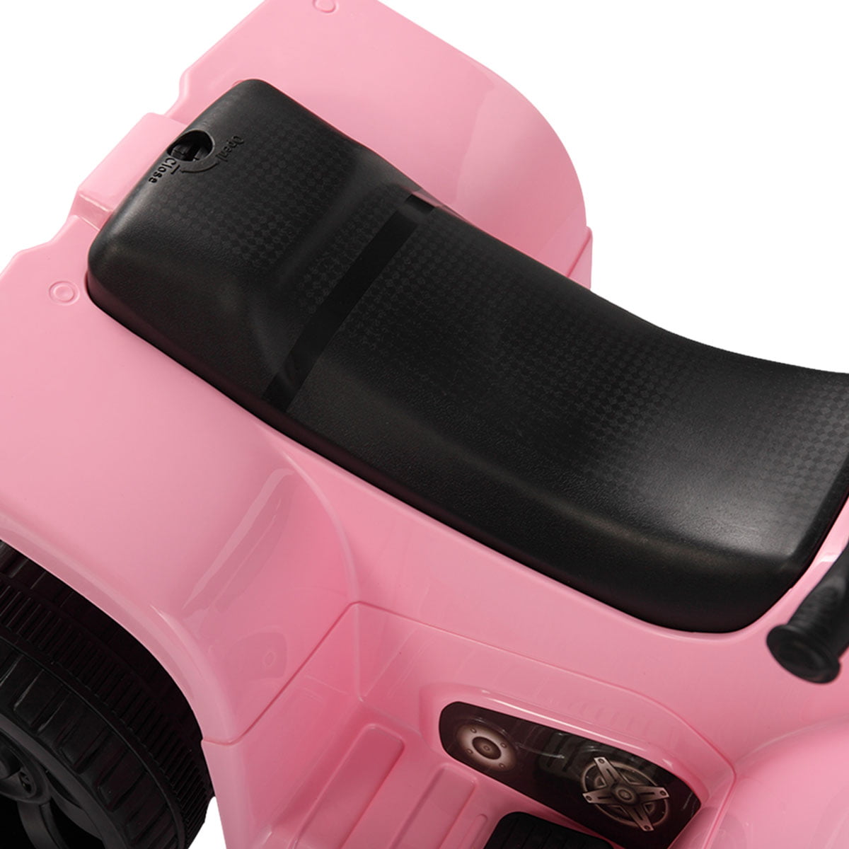 Kids Ride On ATV, 6V Electric Ride On Toy Car, 4 Wheeler for Kids Age 1-2.5, Rechargeable Battery Quad Bike for Boys/Girls, Pink