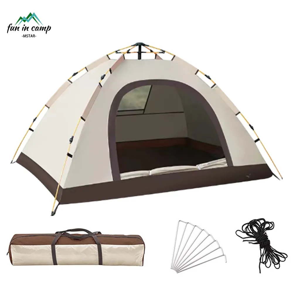 New Arrival Camping Tents And Outdoor Tents For 3 4 People Rain Fly Hiking Gear