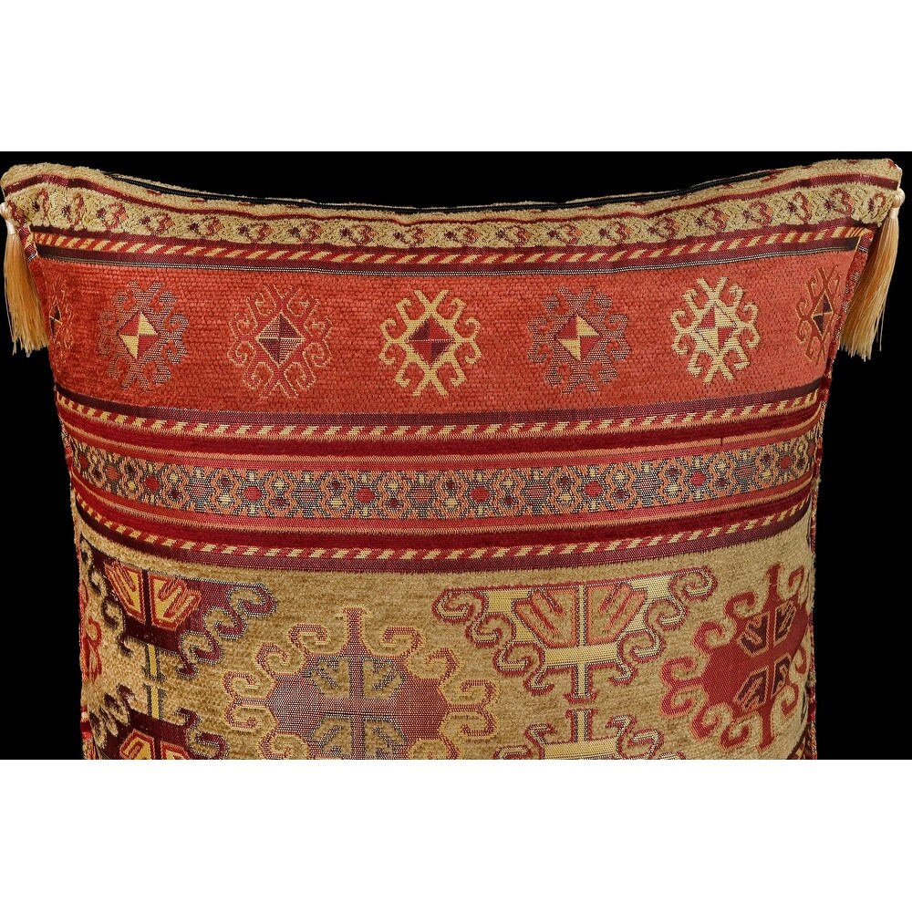 Turkish Kilim Pattern Rustic Pamala Decorative Pillow