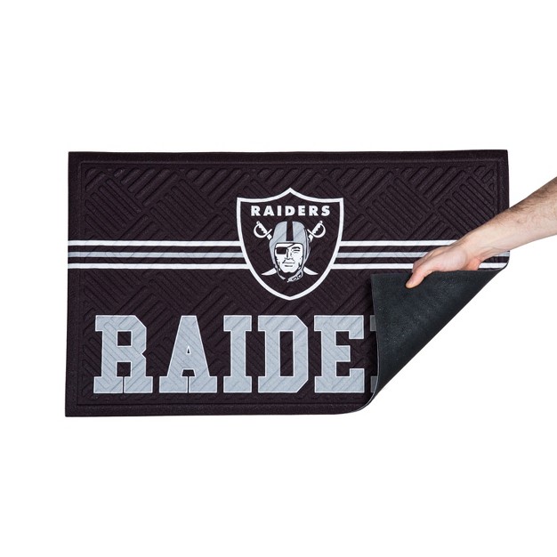 Embossed Mat Cross Hatch Las Vegas Raiders