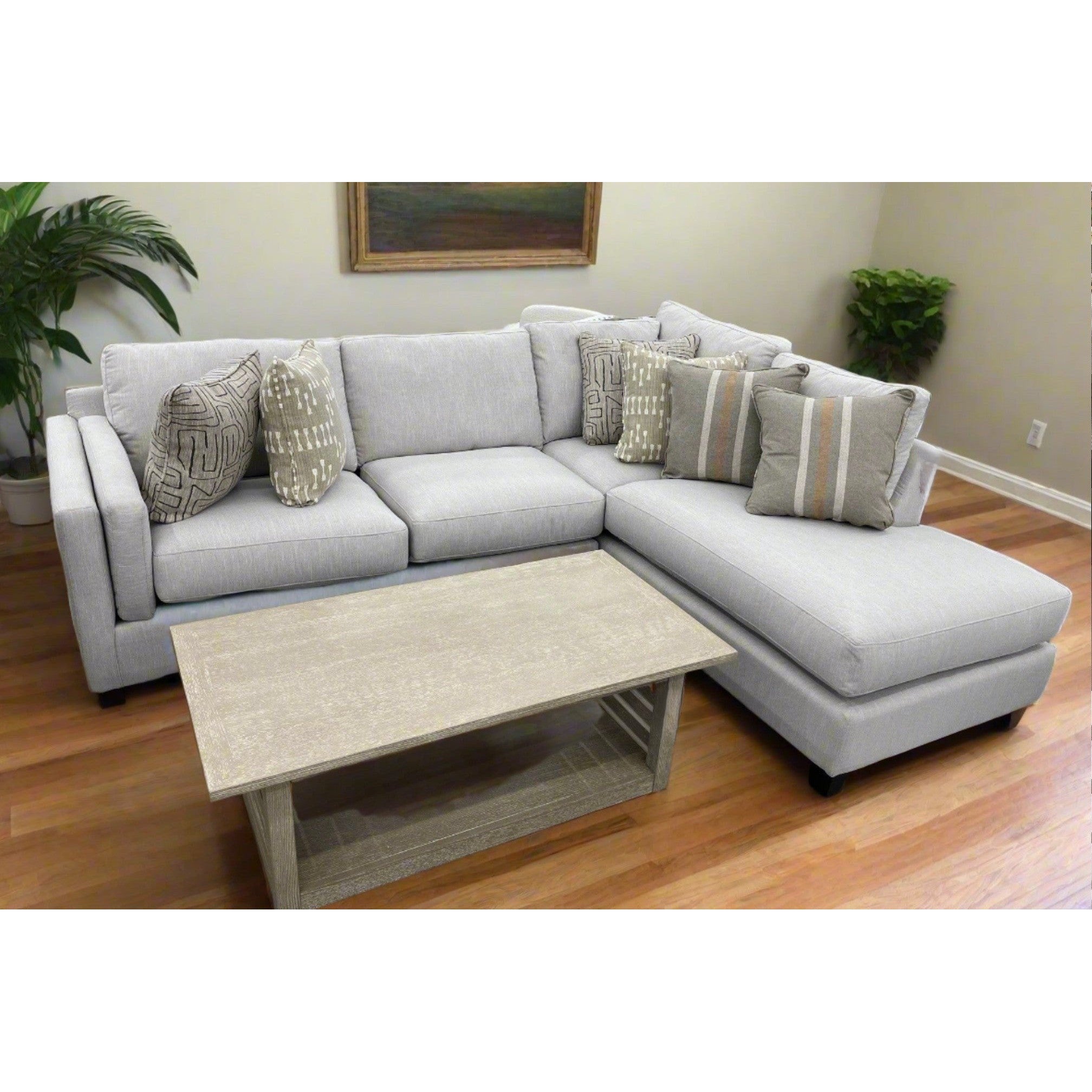 Loft Sectional Organic Natural 2-Pc Bumper Set