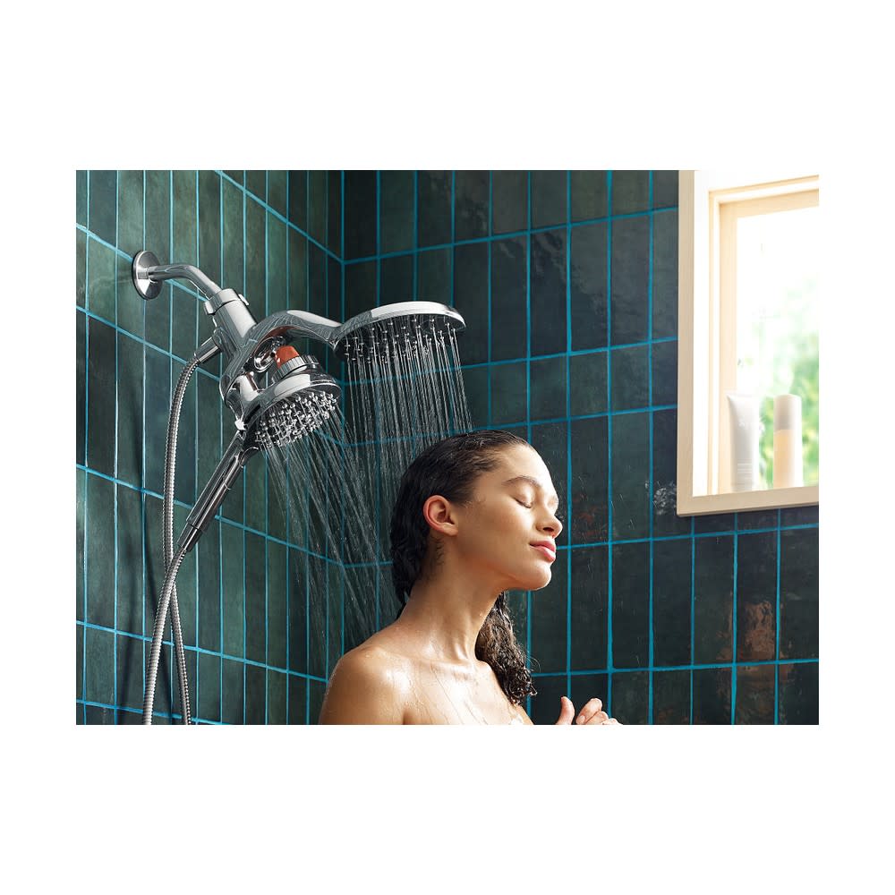 Moen Chrome Aromatherapy Combination Shower with INLY Capsules