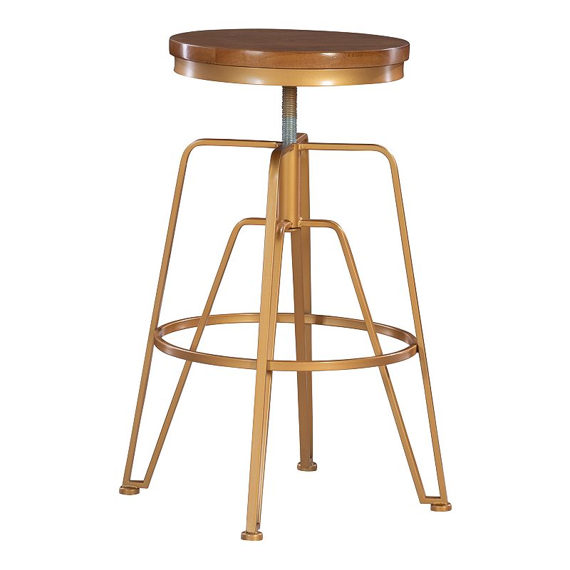 Linon Adjustable Workshop Stool