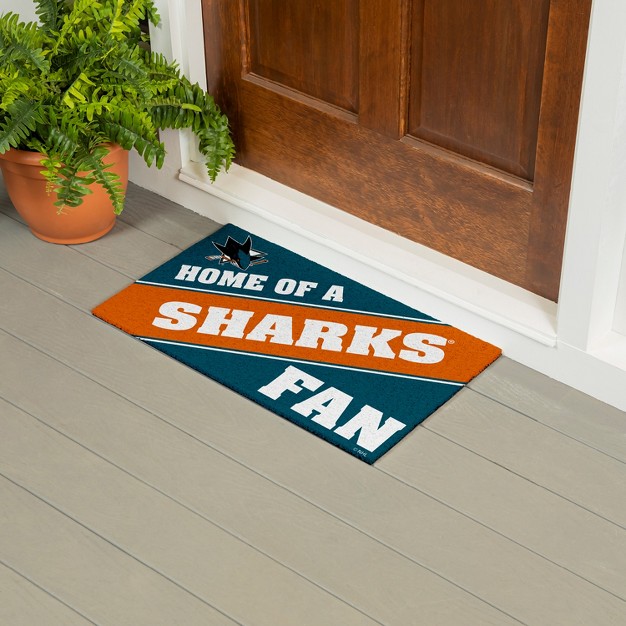 Evergreen San Jose Sharks Pvc Mat Color