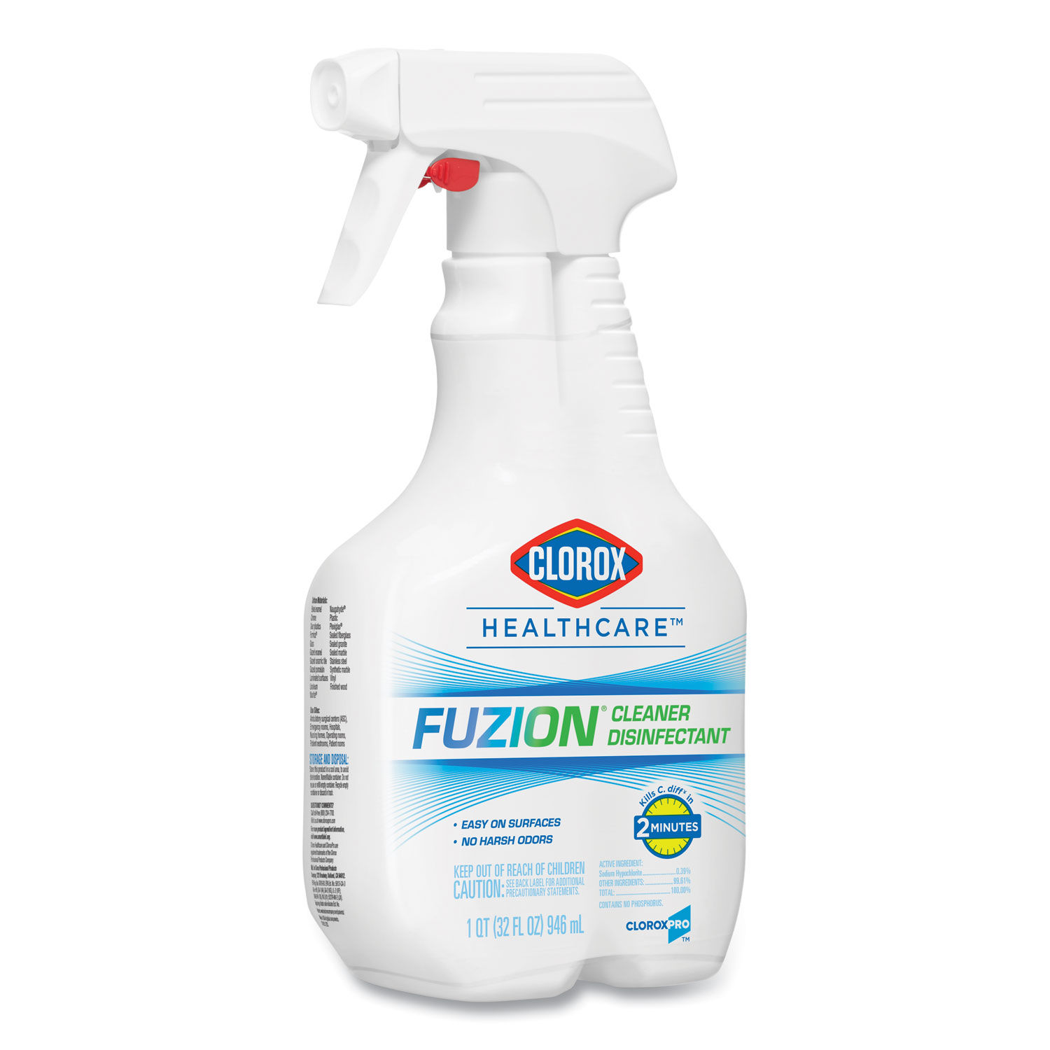 Fuzion Cleaner Disinfectant by Cloroxandreg; Healthcareandreg; CLO31478EA