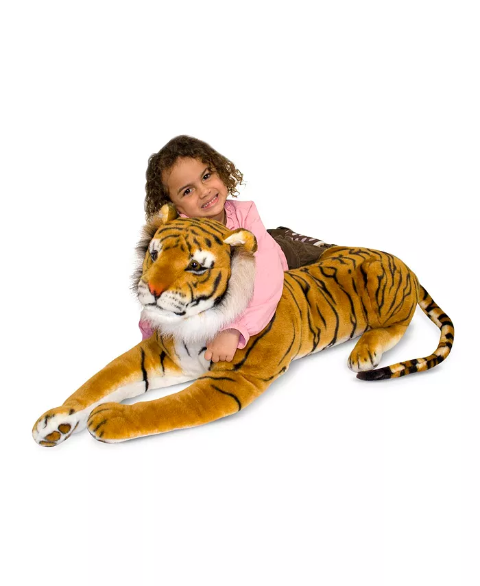 Melissa and Doug Melissa and Doug Giant Tiger - Lifelike Stuffed Animal  Over 5 Feet Long (Includes Tail)