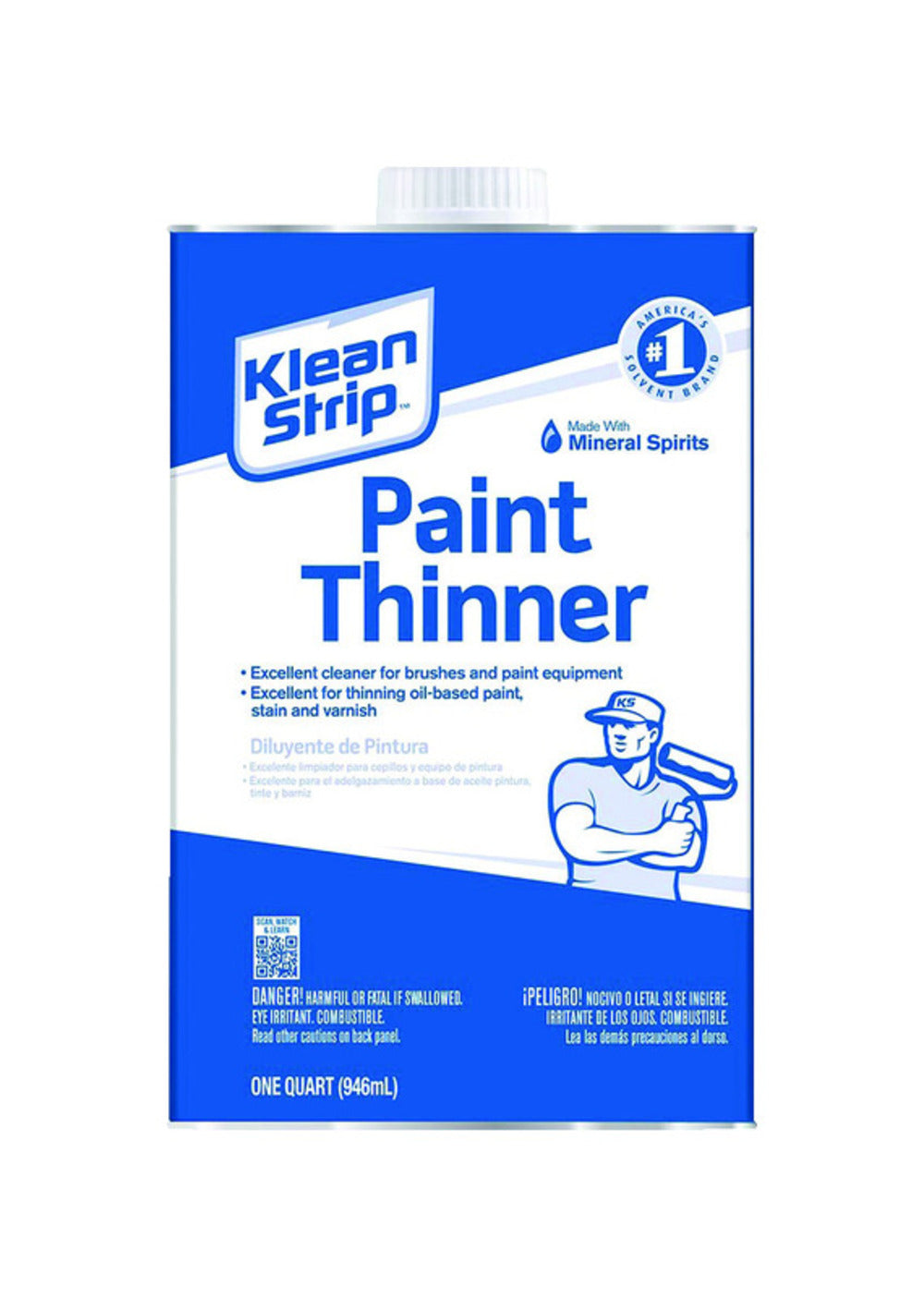 PAINT THINNER LIQUID 1QT