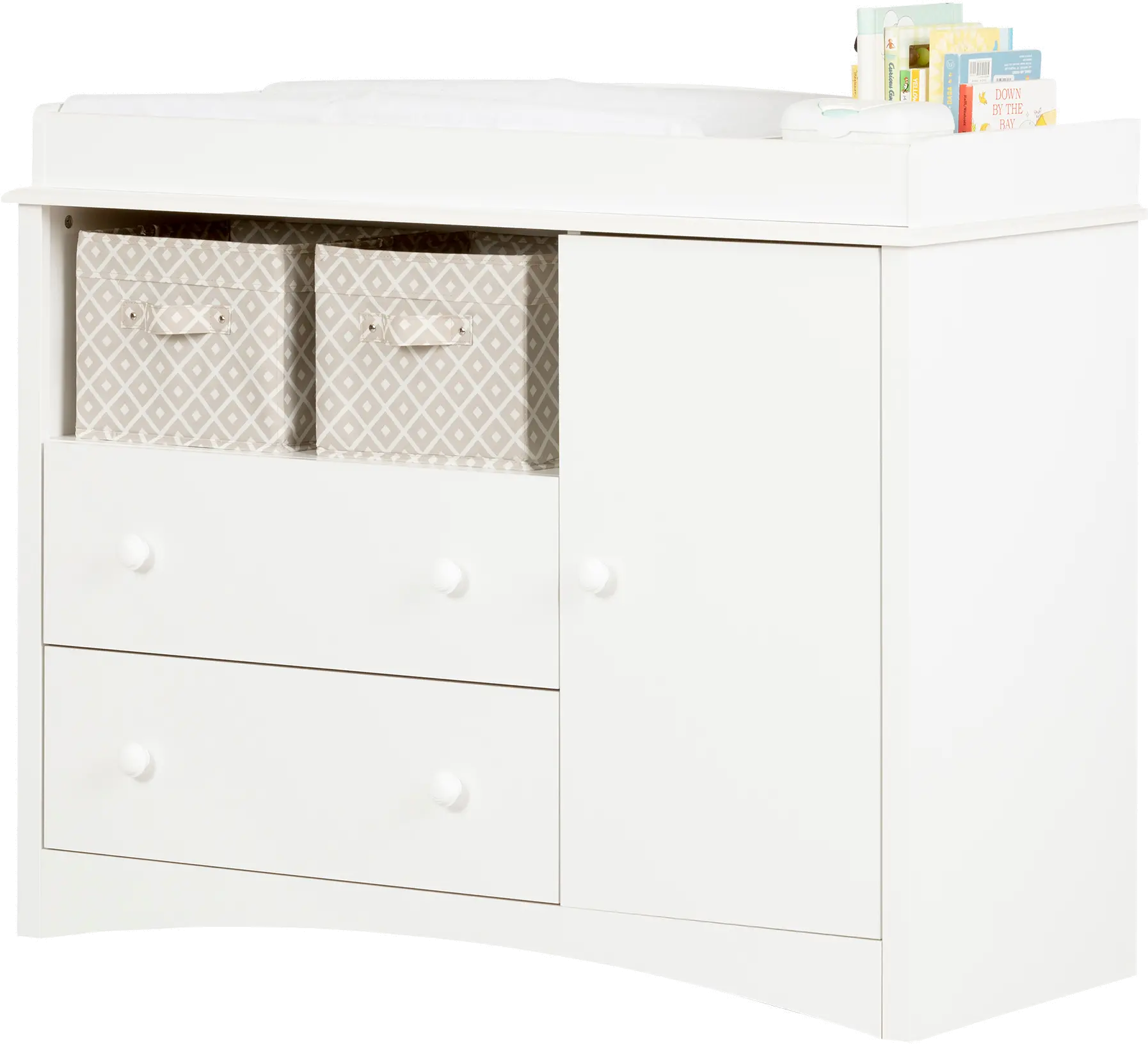 Classic White Changing Table- South Shore