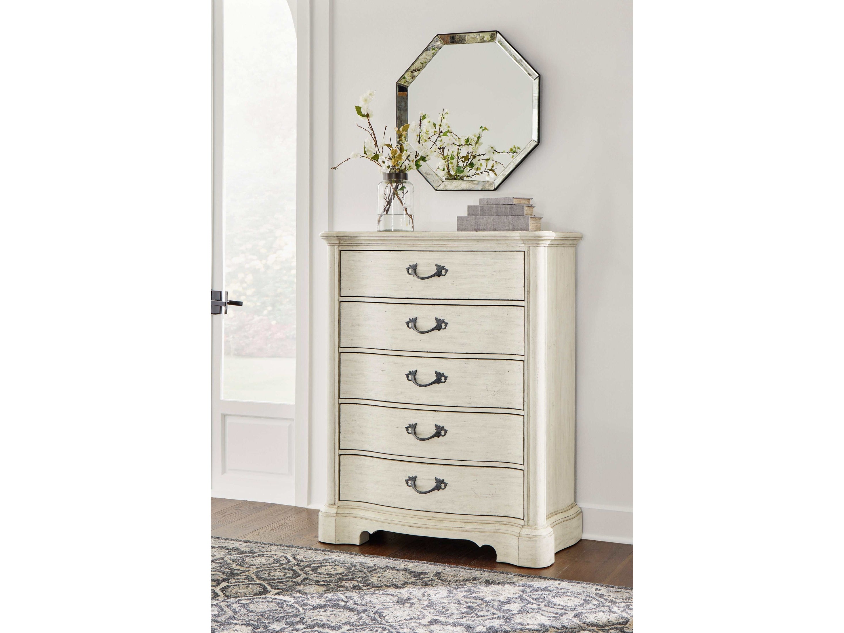 (Online Special Price) Arlendyne Antique White Chest