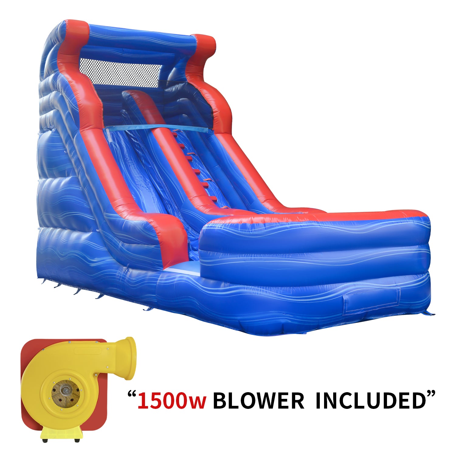 GOOSH 10' x 26' Inflatable Water Slide with Air Blower