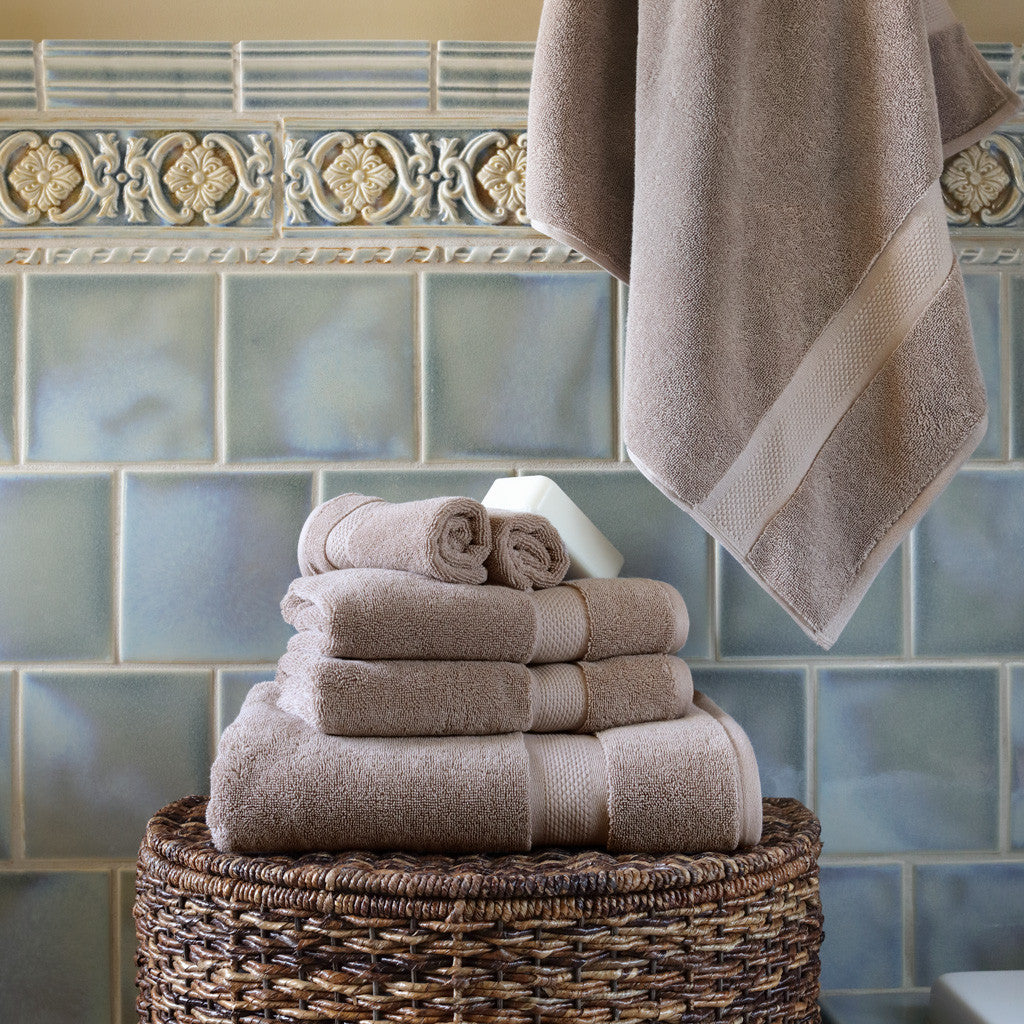 Classic Taupe Towel Spa Bundle (2 Wash + 2 Hand + 4 Bath Towels)