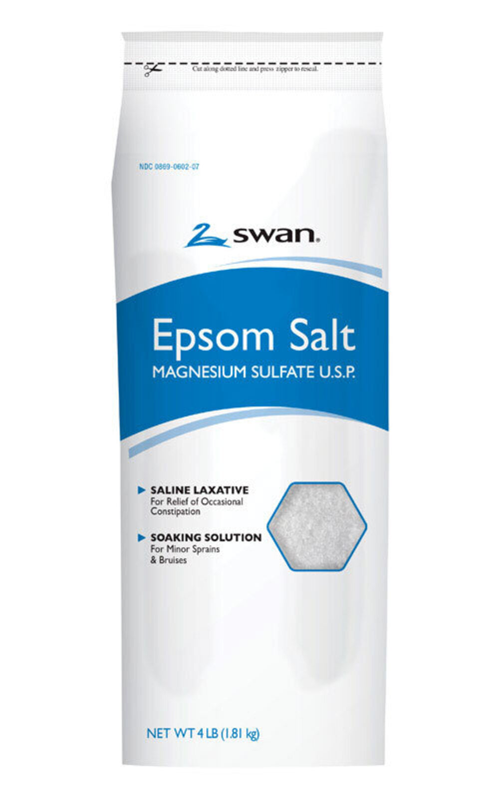 EPSOM SALT 4LB BAG