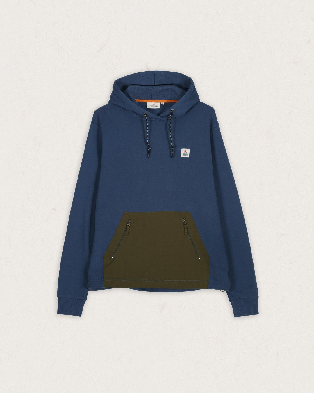 Cliff Recycled Cotton Hoodie - Dark Denim