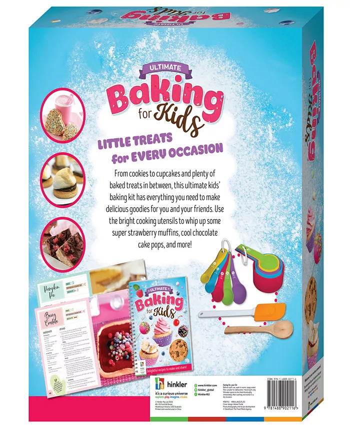 Hinkler Ultimate Baking For Kids Kit Cookbooks For Kids Cooking With Children Baking Utensils And Guides Childrens Hobbies Learn To Bake Baking For Kids