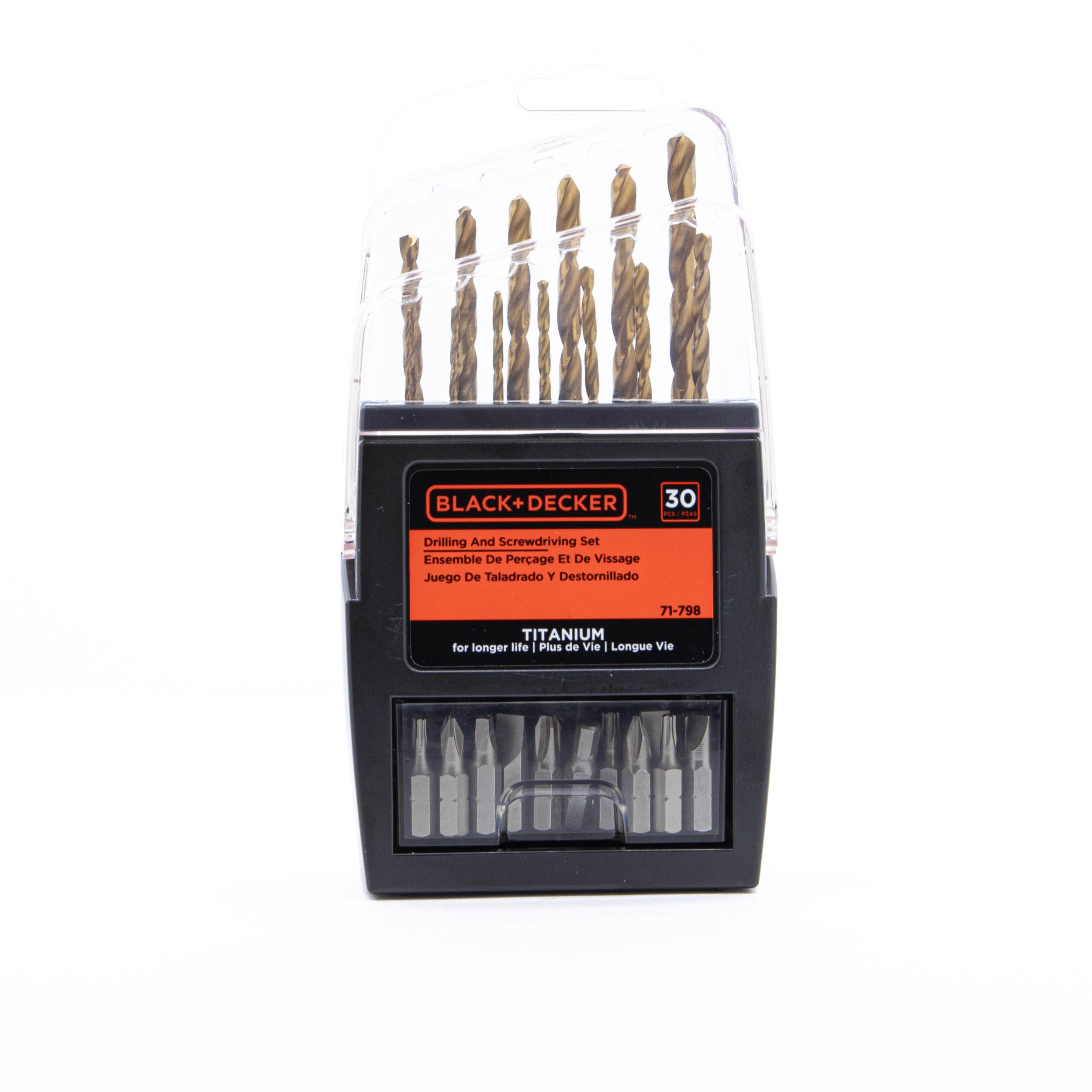 30 Piece Drilling And Driving Set, Metallic