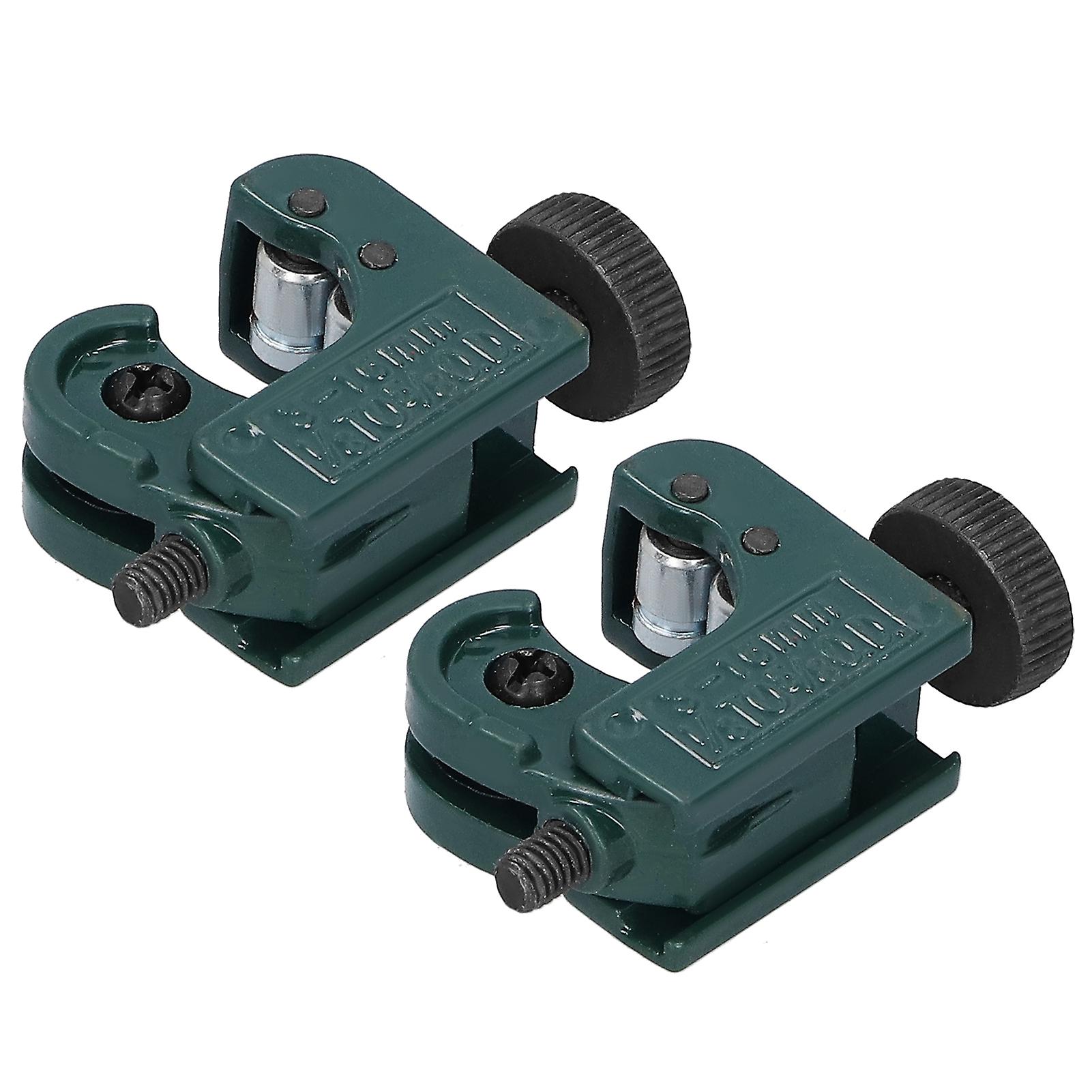 2pcs Tubing Cutter Mini Copper Aluminum Iron Metal Tube Slice Cutter Green 316mm Ct127a