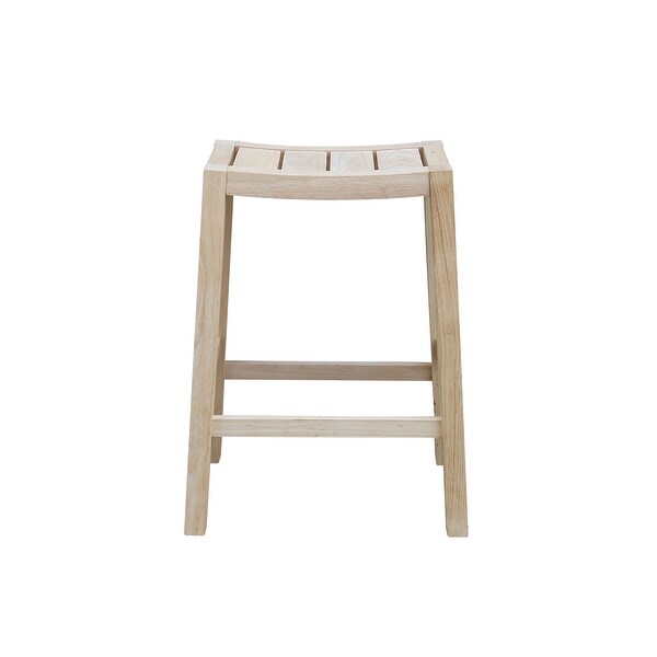 Solid Wood Ranch Stool