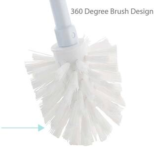 Bath Bliss Curve Design Toilet Brush and Holder 10116