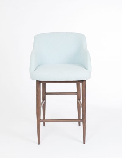 Morris Stool in Arctic Blue Seating