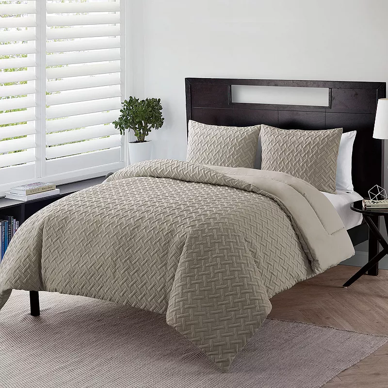 VCNY Nina II Embossed Comforter Set