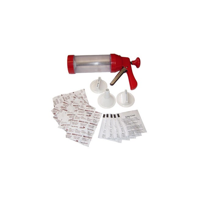 Nesco Jumbo Jerky Works Jerky Gun and Seasoning Kit