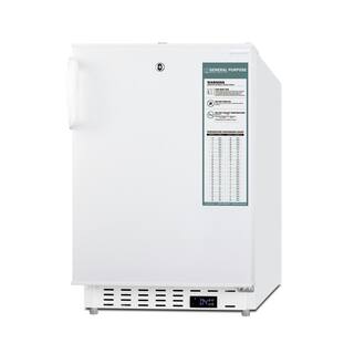 Summit Appliance 3.32 cu. ft. Healthcare Undercounter Refrigerator without Freezer in White ADA Compliant ADA404REF