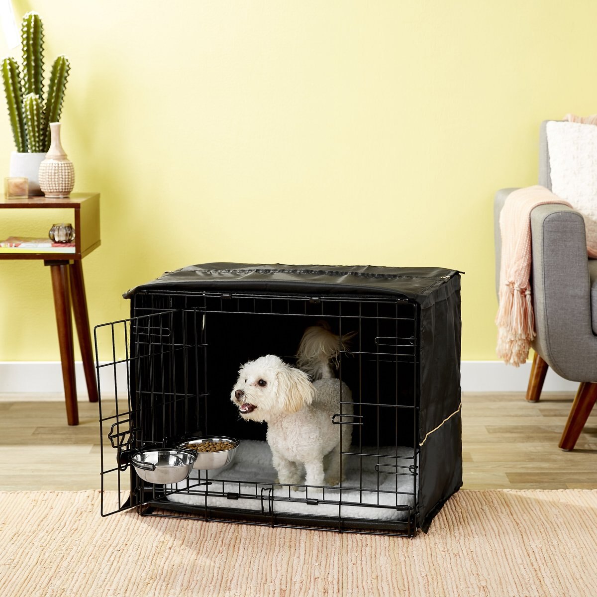 MidWest iCrate Double Door Collapsible Wire Dog Crate Kit