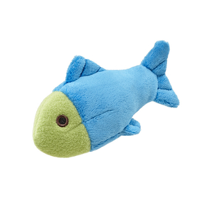 Fluff and Tuff Molly the Fish 4.5 Plush Dog Toy