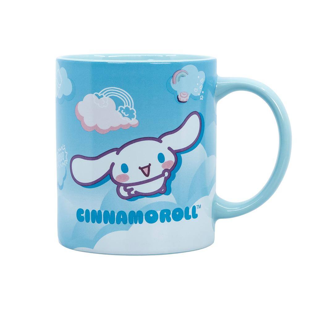 Uncanny Brands Hello Kitty and Friends 'Cinnamoroll' Light Blue Single- Cup Coffee Mug with Mug Warmer for your Coffee Maker MW1-KIT-CI1