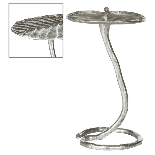 SAFAVIEH Mina Silver Side Table - 15