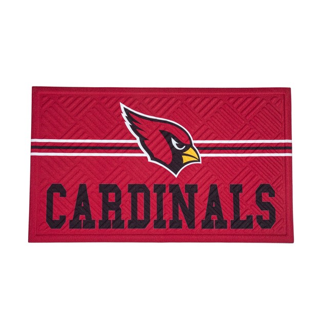 Embossed Mat Cross Hatch Arizona Cardinals