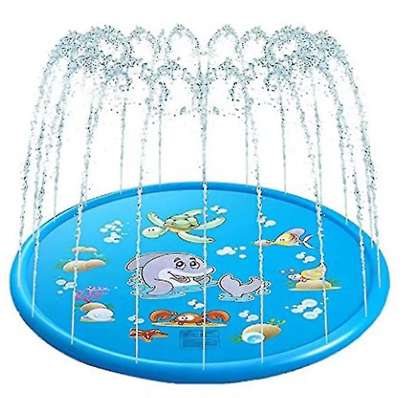 Splash Pad， 170 Cm Water Toy Garden， Water Toy Pool Pool Pad Splash， Sprinkler Pool Summer Durable Outdoor Beach Garden Children Sprinkler For Baby， P