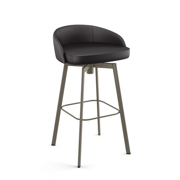 Amisco Cruz Swivel Counter and Bar Stool