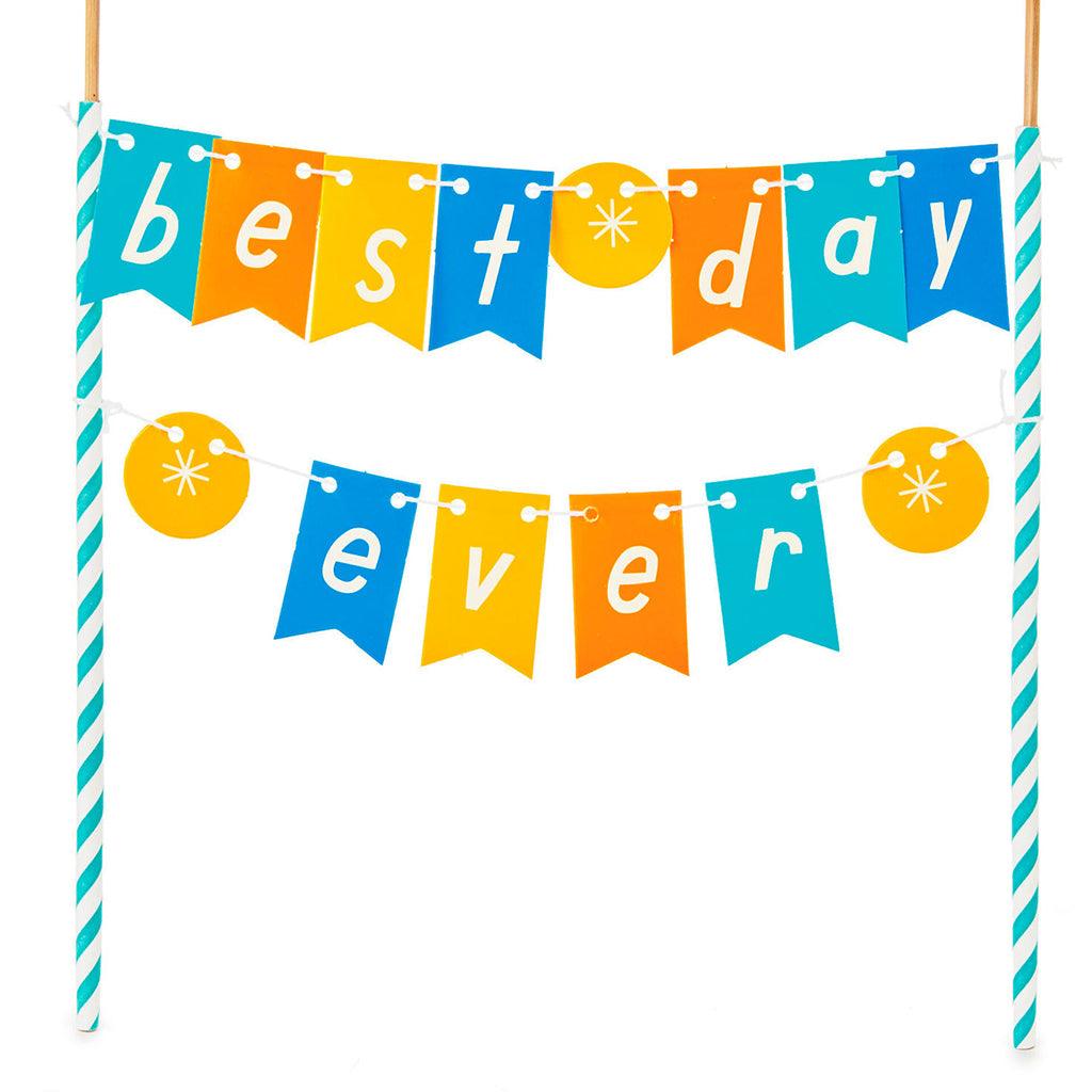 Hallmark  Best Day Ever Banner Cake Topper