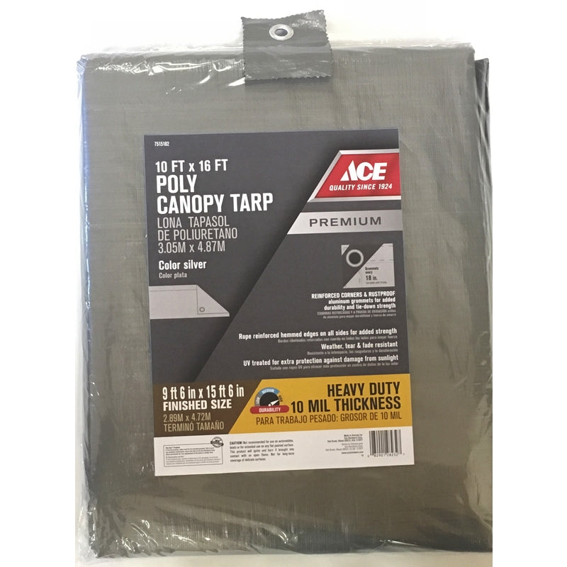 CNPY TARP HD 10'X16'SLVR