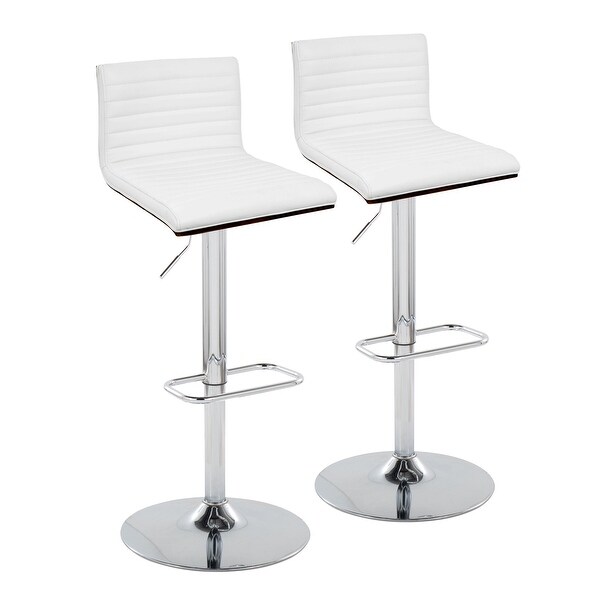 Carson Carrington Tyra Adjustable Bar Stool (Set of 2)