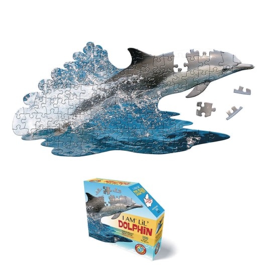 Madd Cap Games I Am Lil' Dolphin 100 Piece Jigsaw ...