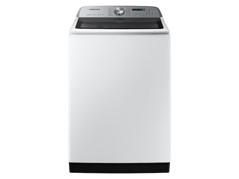 Samsung WA55CG7100AW 5.5 Cu. Ft. Extra-Large Capacity Smart Top Load Washer With Super Speed Wash In White