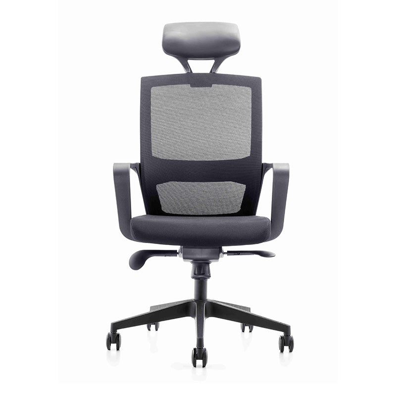 Argo Executive Office Chair with Headrest - Black