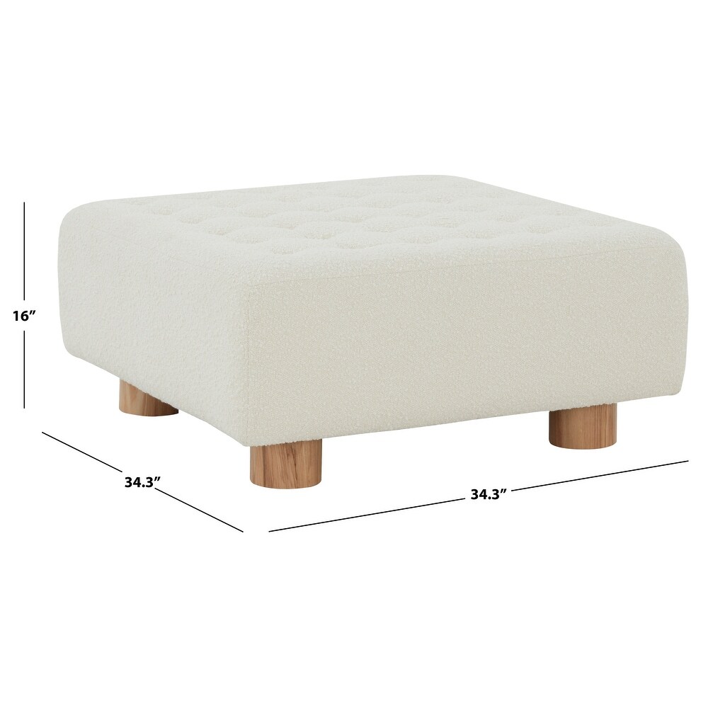 SAFAVIEH Couture Bradfield Square Ottoman