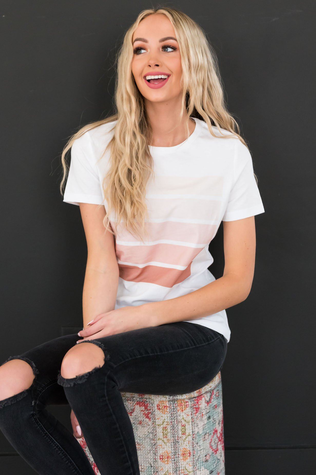 All About That Ombre Modest Tee