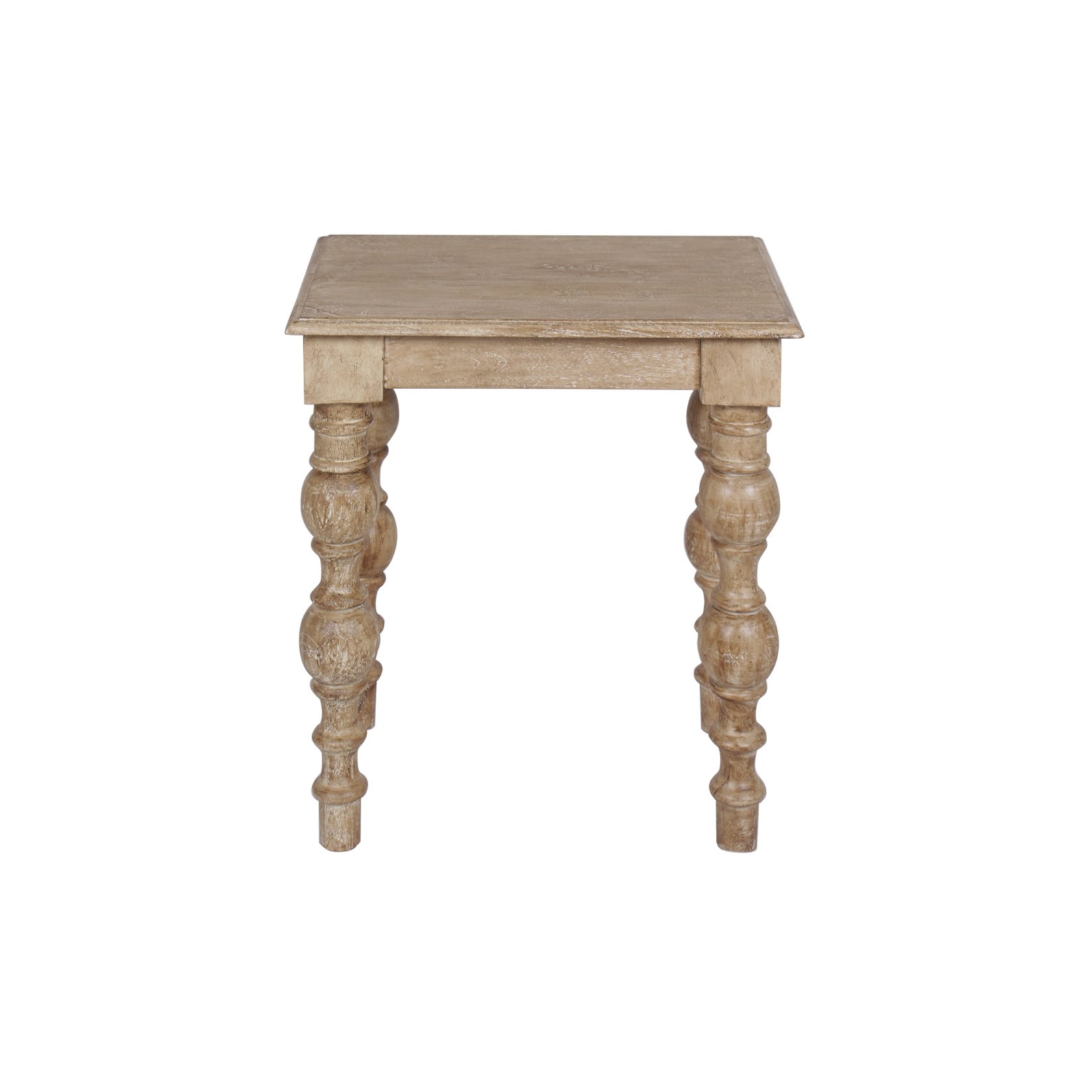 Solid Wood Natural Side Table